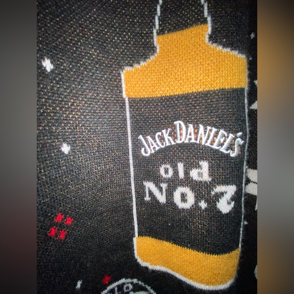 Jack Daniel's whiskey Old No 7 Christmas Sweater XL Men’s - Picture 3 of 8